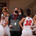 David Midlick and APSU women's basketball dropped another close game on Tuesday, Dec. 15. ROBERT SMITH | APSU SPORTS INFORMATION