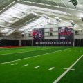 The Jenkins Family Fieldhouse was converted from a tennis facility into a multi-sport indoor fieldhouse. NICHOLE BARNES | THE ALL STATE