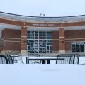 The Morgan University Center on a snowy Monday afternoon. ALEX ALLARD | THE ALL STATE